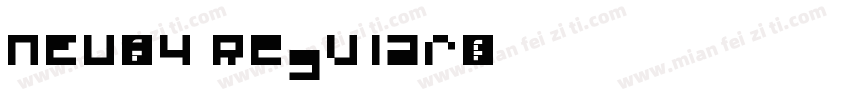 NEU-H4 Regular字体转换